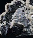 Sphalerite, Calcite