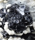 Sphalerite, Calcite