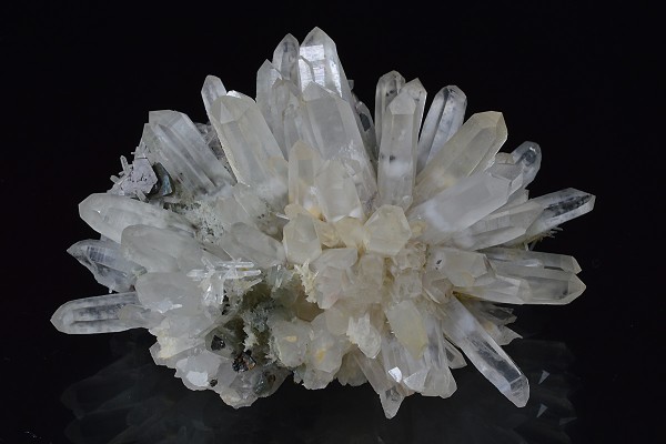 Quartz, Chalcopyrite, Sphalerite