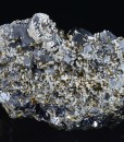 gem Sphalerite var.Cleiophane, Galena, Calcite