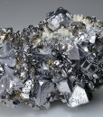 Truncated Galena, gem Sphalerite var.Cleiophane, Quartz