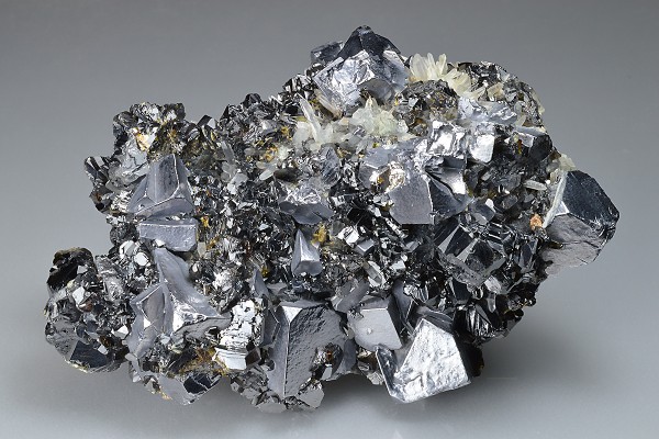 Truncated Galena, gem Sphalerite var.Cleiophane, Quartz