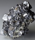 Truncated Galena, gem Sphalerite var.Cleiophane, Quartz