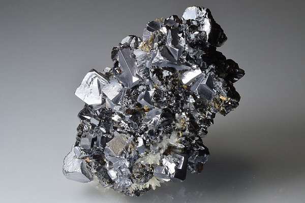 Truncated Galena, gem Sphalerite var.Cleiophane, Quartz