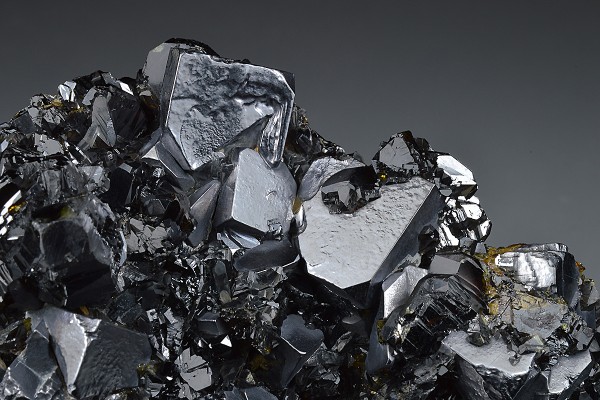 Truncated Galena, gem Sphalerite var.Cleiophane, Quartz