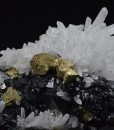 Quartz, Chalcopyrite, Sphalerite