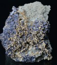Skeletal Galena, Chalcopyrite, Quartz, Dolomite