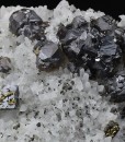 Cleiophane, Galena, Quartz, Chalcopyrite
