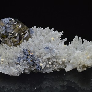 Cleiophane and Galena on Quartz