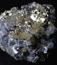 Truncated Galena, Chalcopyrite, Pyrite, Sphalerite, Quartz