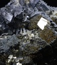 Truncated Galena, Chalcopyrite, Pyrite, Sphalerite, Quartz