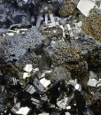 Truncated Galena, Chalcopyrite, Pyrite, Sphalerite, Quartz