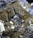 Truncated Galena, Chalcopyrite, Pyrite, Sphalerite, Quartz