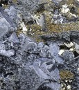 Truncated Galena, Chalcopyrite, Pyrite, Sphalerite, Quartz