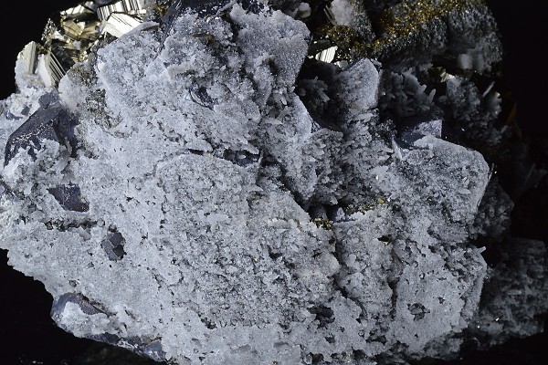 Truncated Galena, Chalcopyrite, Pyrite, Sphalerite, Quartz
