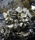 Truncated Galena, Chalcopyrite, Pyrite, Sphalerite, Quartz