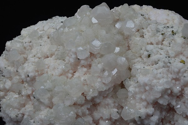 Manganoan Calcite, Chalcopyrite, Cleiophane