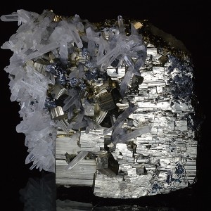 Pyrite, Quartz, Sphalerite