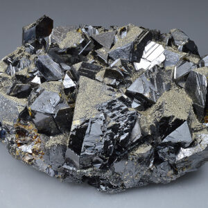 Pyrite on Sphalerite