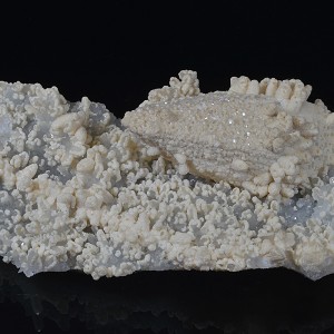Calcite on Quartz