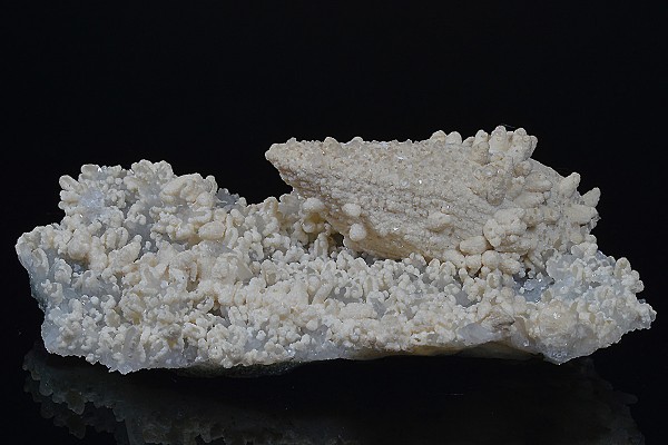 Calcite on Quartz