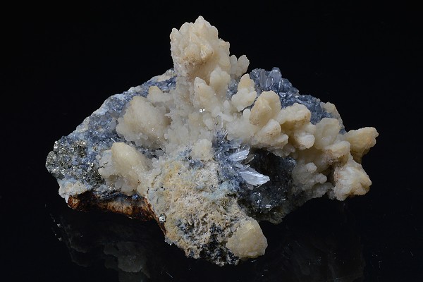 Calcite, Quartz, Pyrite