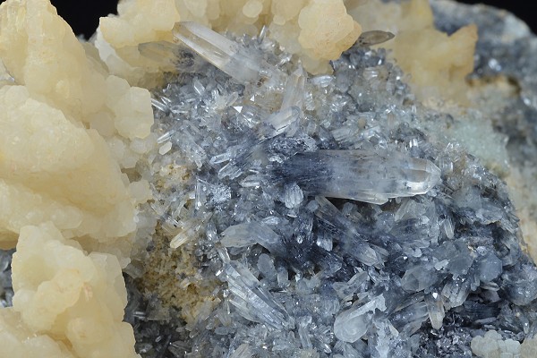 Calcite, Quartz, Pyrite