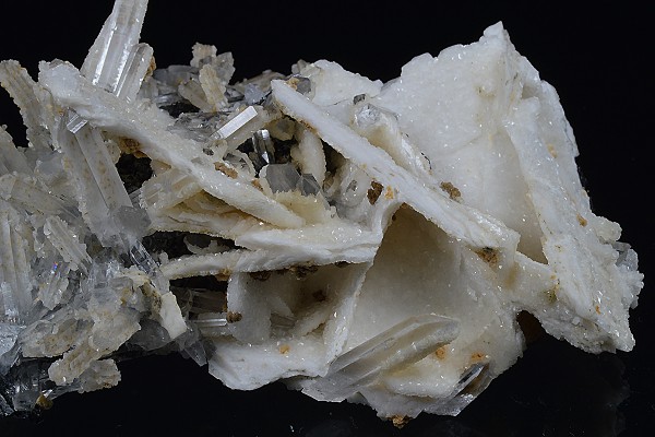 Quartz, Calcite, Sphalerite
