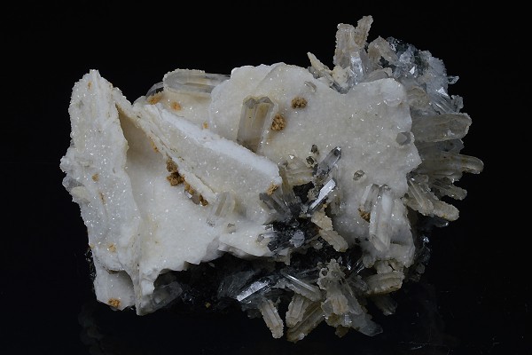 Quartz, Calcite, Sphalerite