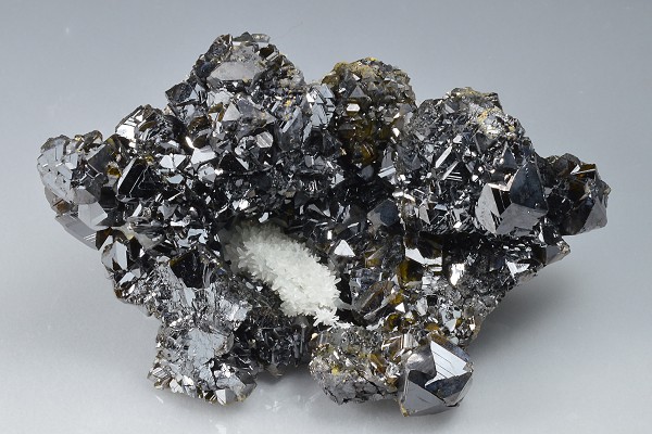 gem Sphalerite var.Cleiophane, Quartz