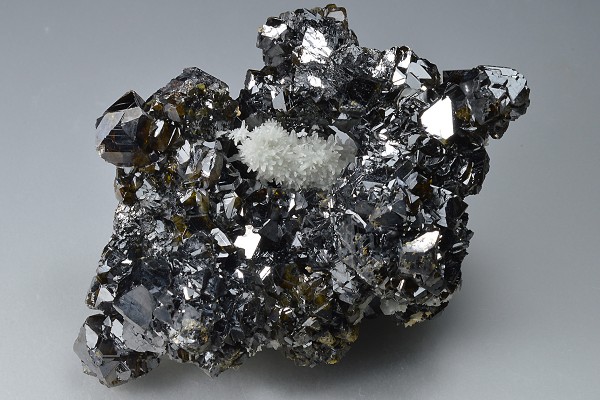 gem Sphalerite var.Cleiophane, Quartz