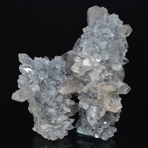 Apophyllite, Stilbite, Chalcedony