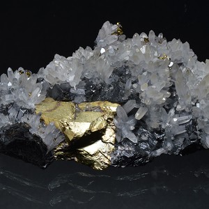 Chalcopyrite, Quartz, Sphalerite