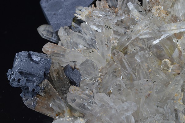 Galena, Quartz, Cleiophane, Calcite