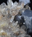 Galena, Quartz, Cleiophane, Calcite