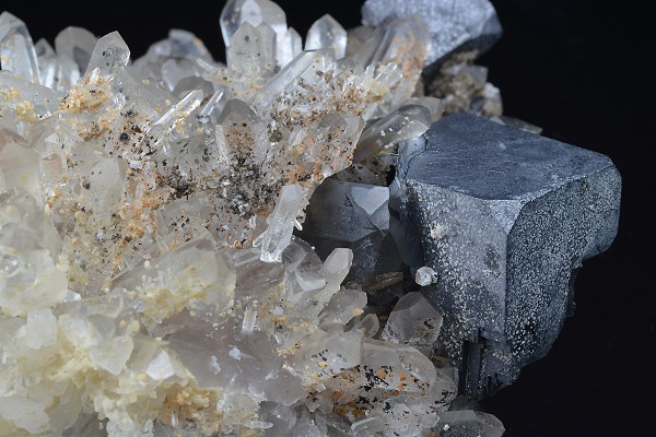 Galena, Quartz, Cleiophane, Calcite
