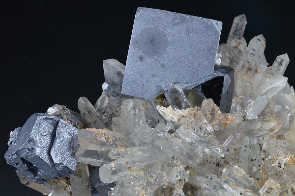 Galena, Quartz, Cleiophane, Calcite