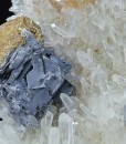 Chalcopyrite, skeletal Galena, Quartz, Sphalerite, Pyrite