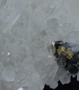 Chalcopyrite, skeletal Galena, Quartz, Sphalerite, Pyrite