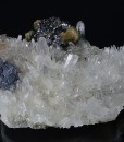 Chalcopyrite, skeletal Galena, Quartz, Sphalerite, Pyrite