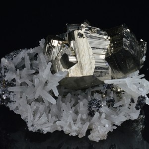 Pyrite, Quartz, Sphalerite
