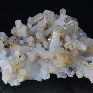 Quartz with growth phantoms,Galena,Dolomite