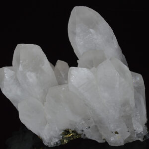 Quartz, Chalcopyrite, Calcite
