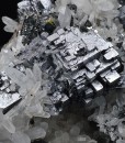 Skeletal Galena, Quartz, Sphalerite