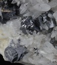 Skeletal Galena, Quartz, Sphalerite