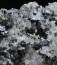 Skeletal Galena, Quartz, Sphalerite