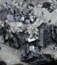 Skeletal Galena, Quartz, Sphalerite