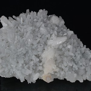 Scalenohedral Calcite, Quartz