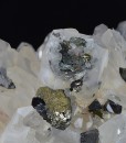 Quartz, Sphalerite, Galena, Chalcopyrite, Pyrite