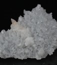 Scalenohedral Calcite, Quartz